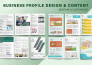 design booklet, catalog and company profile